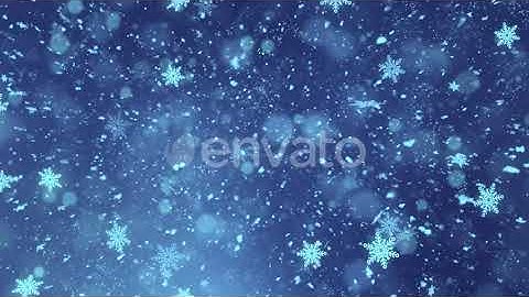 Christmas Magic Snow Glitters 2 | Motion Graphics - Envato elements