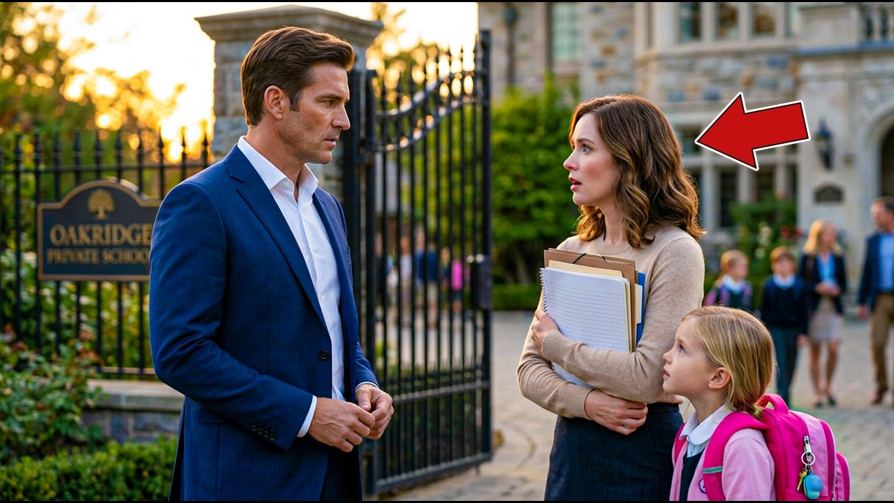 3LE MILLIONNAIRE VEUF VA CHERCHER SA FILLE À L’ÉCOLE… MAIS LA NOUVELLE ENSEIGNANTE LE BOULVERSE