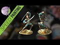 Speed painting  dual wield elven rogue
