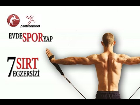 Evde Spor Yap/ Sırt Kaslarınız İçin 7 Pilates Egzersizi /Evde Pilates Yap