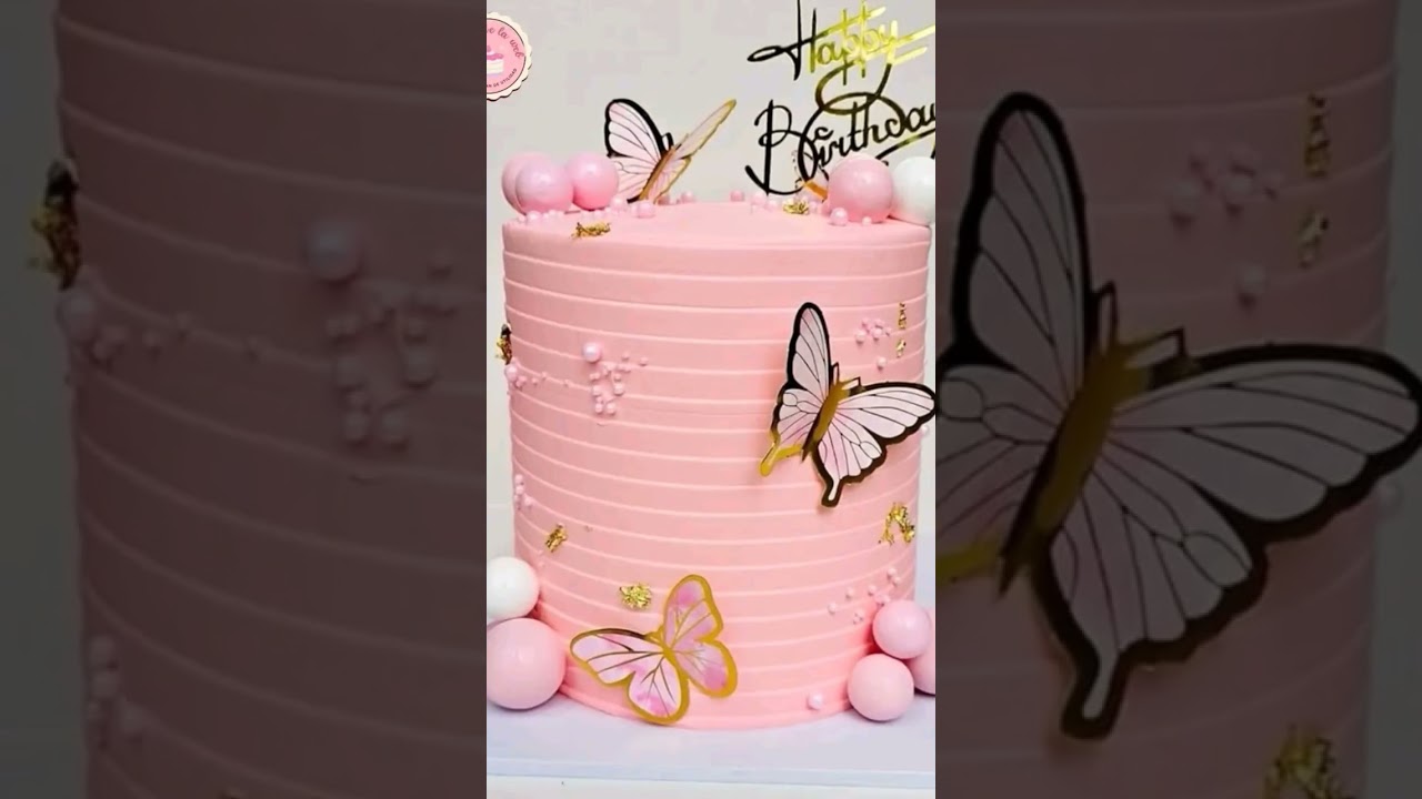 Kue ultah kupu kupu #cake #cakecantik #kupukupu