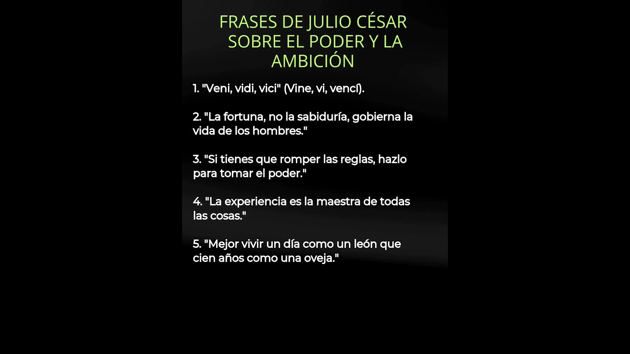 🛡 EL LEGADO DE JULIO CÉSAR: PODER Y AMBICIÓN 