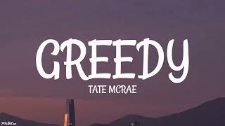 Tate McRae - greedy (Lyrics)