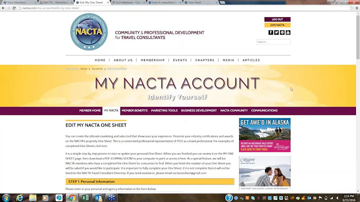 NACTA Benefit Overview: One Sheet