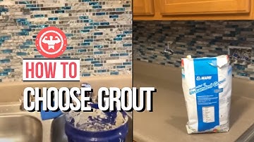 Sanded Vs Unsanded Grout // What
