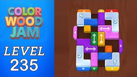 Color Wood Jam Level 235 Walkthrough