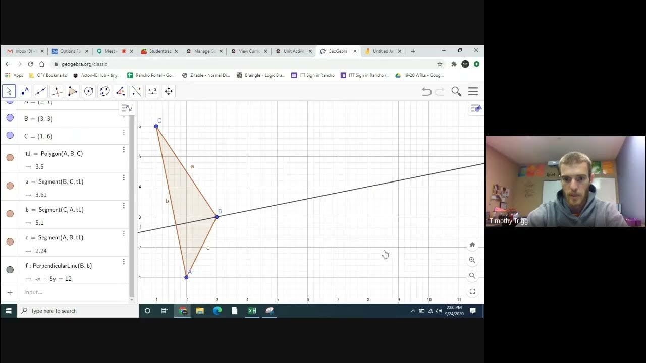 Edmentum Geometry Unit 7 Activity - YouTube