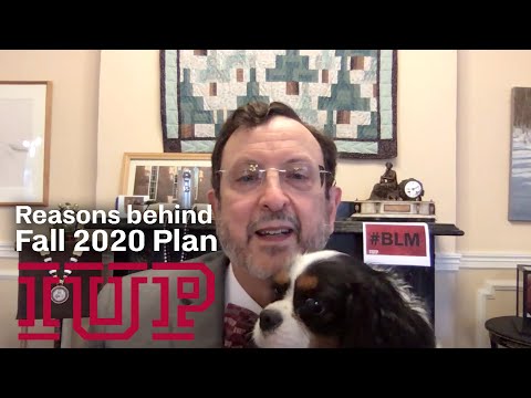 IUP President Michael Driscoll Explains Reasons for Fall 2020 Plan