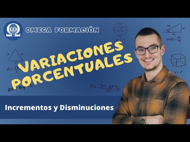 Incrementos y variaciones - Bases Matematicas