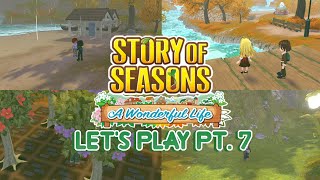 let's play - story of seasons: a wonderful life  ｡ ﾟ☾ ﾟ｡⋆ pt. 7