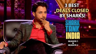 3 Best Deals Closed By Sharks! | Shark Tank India S01 & S02 | Compilation screenshot 1