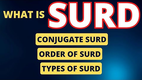 What is Surd in maths for class 9 | Surd in maths | pure Surd in maths | Surd form | types of Surd