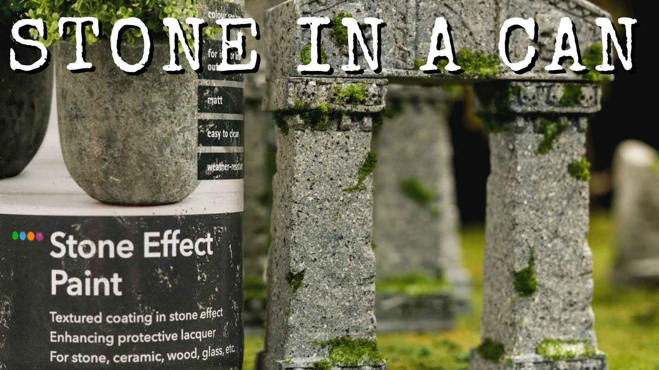 Cheap Fast And Easy Stone Effect Spray For Warhammer Terrain Youtube Cheap Fast And Easy Stone Effect Spray For Warhammer Terrain Youtube