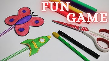 Straw Rocket | DIY Projects | Handmade Crafts