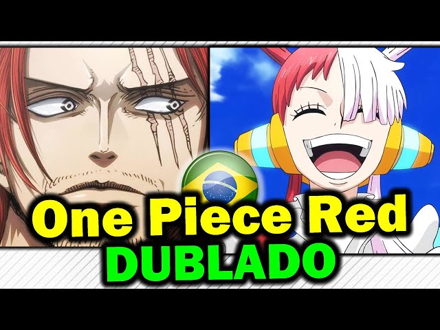 One Piece Film RED  Confirmados os dubladores brasileiros de