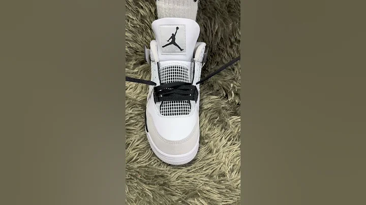 Jordan 4 Military Black with Black Laces? 🤔