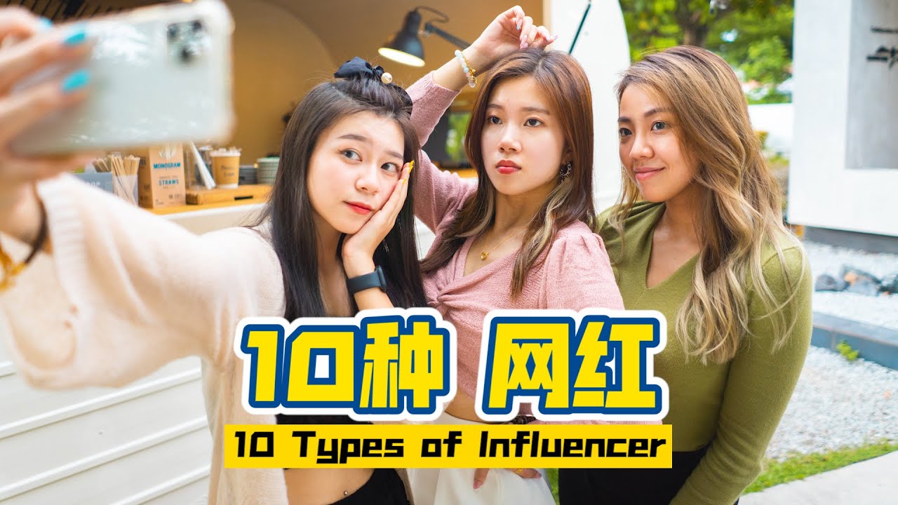 照骗？！照片？！10种网红, 10 Types of Influencers/Instagrammer