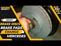 Mercedes W211. How to Change your Front Brake Discs and Brake Pads (Complete Guide)