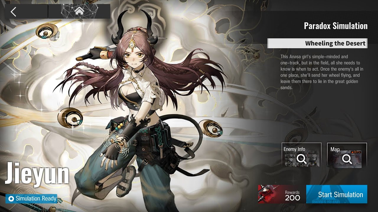 Arknights Paradox Simulation Jieyun Guide