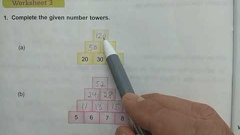 DAV Nahan Class-IV Maths Revision Unit-14