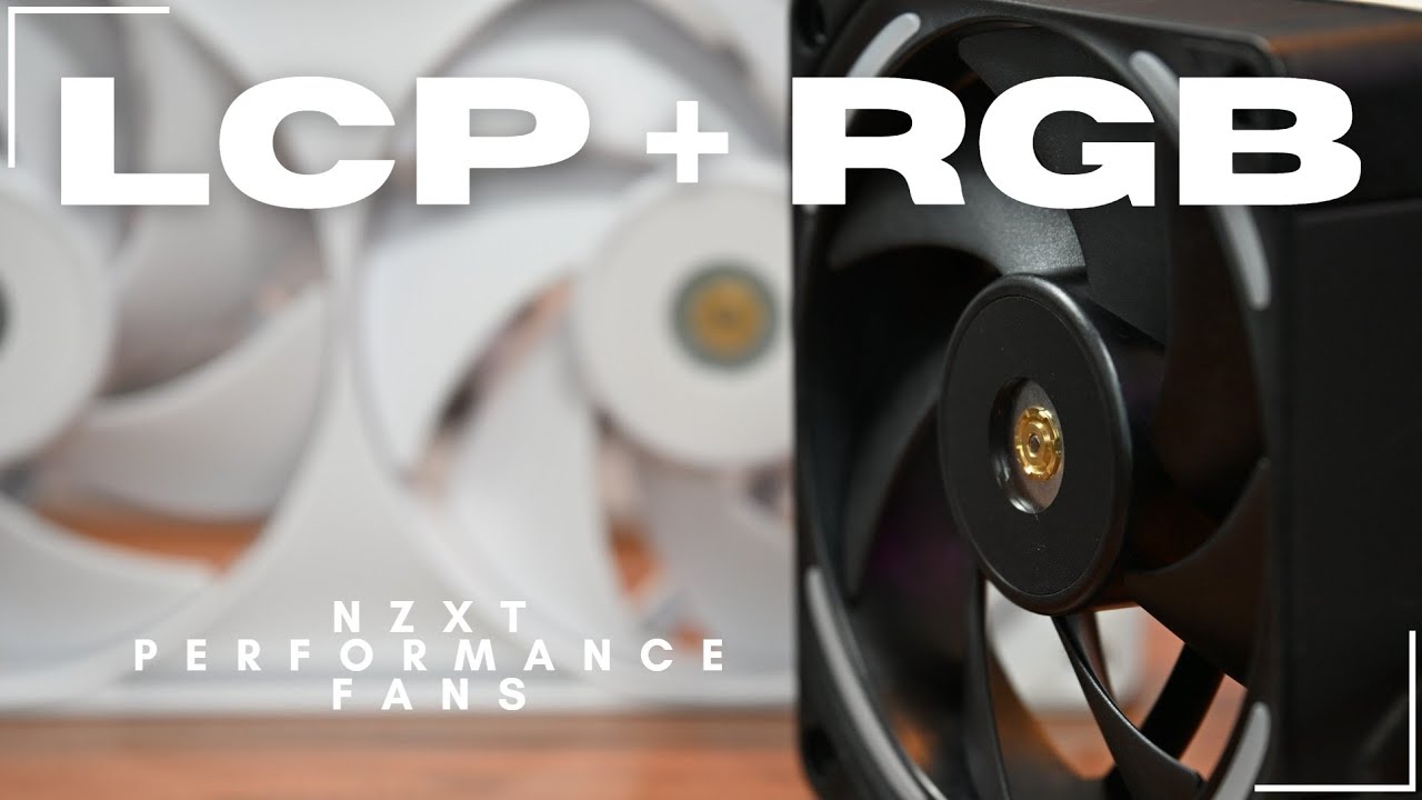 NZXT's new Performance LCP Fans - F120X, F140X