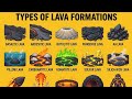 Volcanic Lava Types – Smooth vs Rough Lava Types of Lava Explained – Pahoehoe, A'a &amp; Pillow Lava