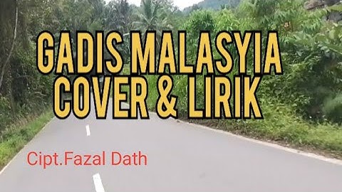 GADIS MALASYIA - YUS YUNUS| Cover + Lirik | UDA FAJAR