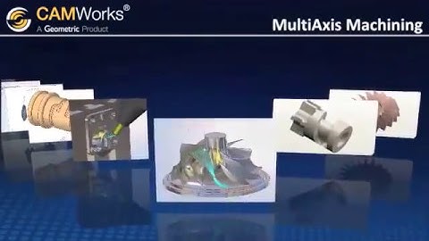 CAMWorks Simultanes 4/5-Achsen Fräsen