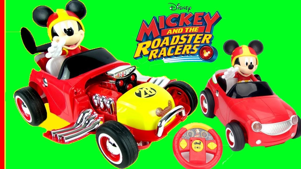 mickey roadster racer car walmart