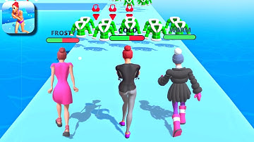 Weather Run!🌤🌧❄🩱 Gameplay Walkthrough Part - 02 (iOS,Android) All levels