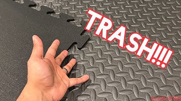 EVA Foam Tiles vs. Rubber Floor Tiles. Which one should you pick for your home gym?