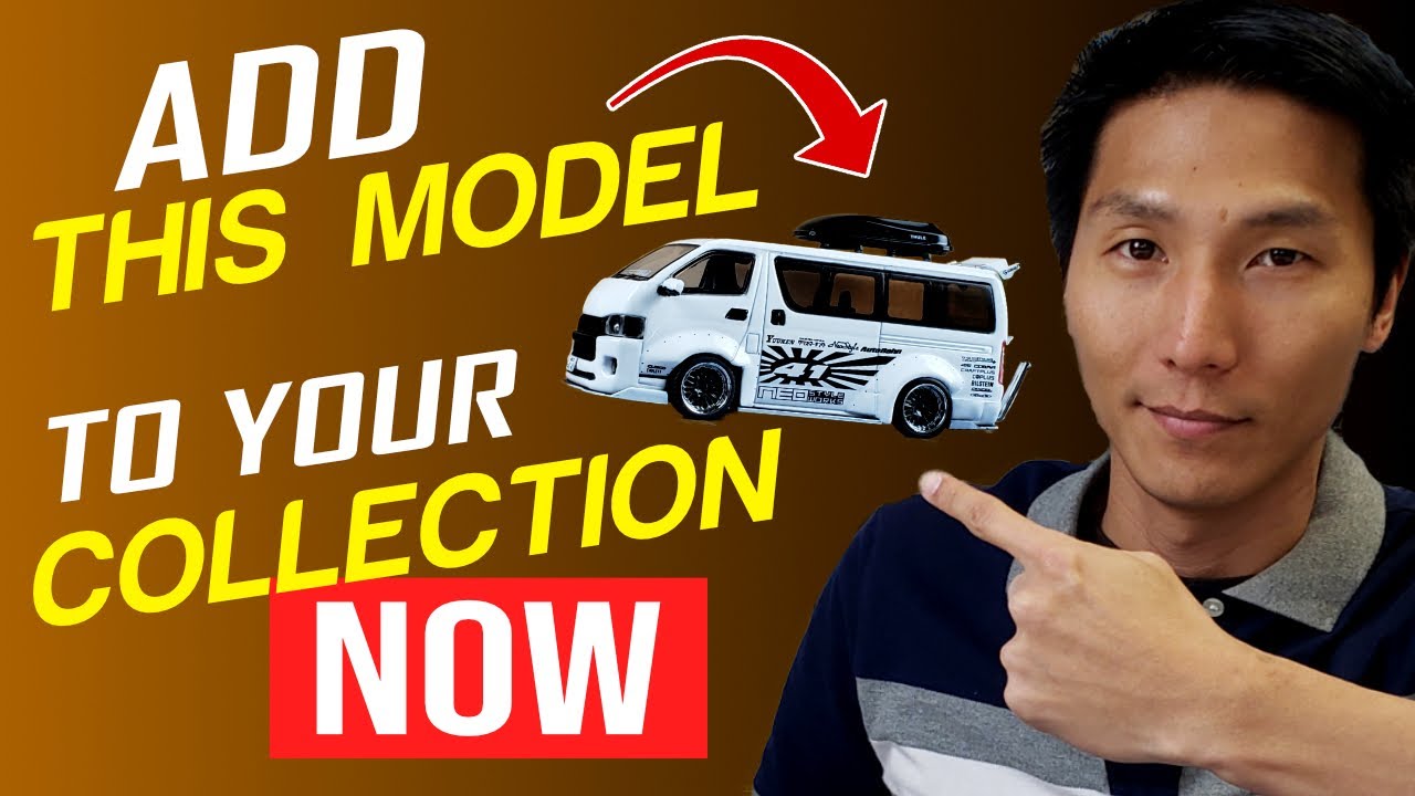 REVIEW Tarmac Works 1/64 Toyota Hiace Widebody Die-cast Model