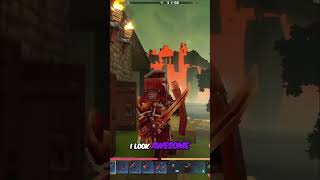 When you get FULL ADAMANTITE gear in Hytale #hytalegameplay #hytalesurvival #hytaleadventure