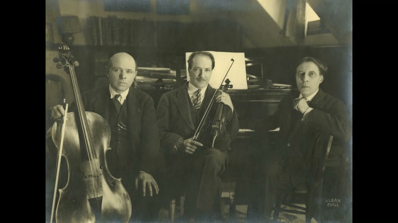 Haydn | Piano Trio N°39, Hob.XV-25 | Jacques Thibaud, Pablo Casals