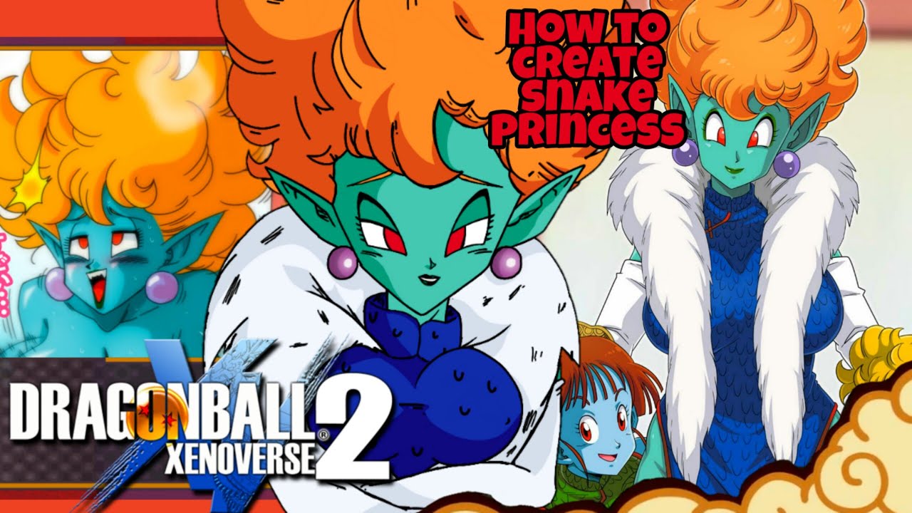 How to create Snake Princess Dragon Ball Xenoverse 2 YouTube