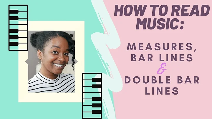 How to Read Music Measures | Bar lines | Double Bar Lines | Beginner  Piano Lessons