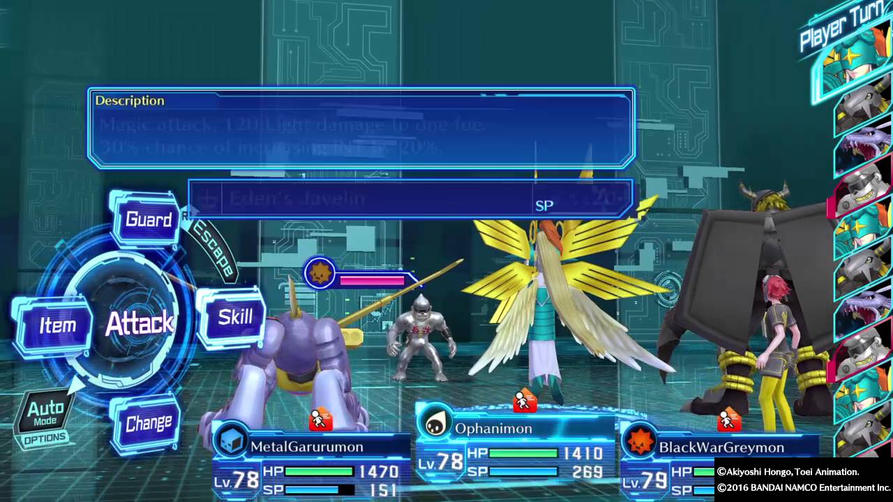 DIGIMON STORY CYBER SLEUTH Vs MetalEtemon
