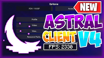 *NEW* ASTRAL CLIENT V4! +JAVA UI -MCPE (FPS BOOST CLIENT, MEDIAFIRE DOWNLOAD)