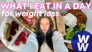 WHAT I EAT IN A DAY FOR WEIGHT LOSS ON WEIGHT WATCHERS WITH 28 POINTS!