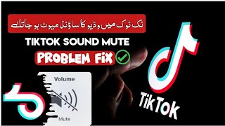 TikTok sound mute problem fix || tiktok video sounds mute q ho jata he || TikTok video sound 