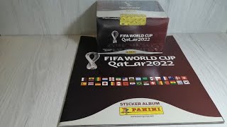Panini FIFA World Cup Qatar 2022 Открываем блок 120 пакетов #1