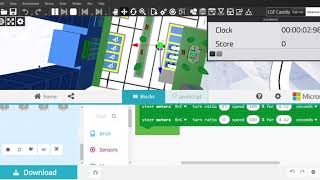 COMPETITION MODE   Virtual Robotics Toolkit   WRO® Robot Virtual Games 2020 Elementary Beginners 202