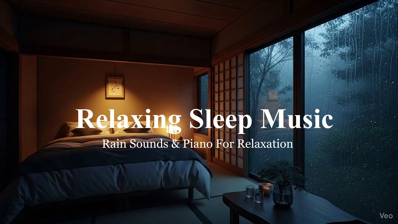 🌧️ Relaxing Sleep Music – Rain Sounds & Soft Piano for Deep Sleep ...