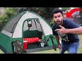 We Built DIY APOCALYPSE SURVIVAL TENTS!! ($400 CHALLENGE) *DOOMSDAY PREPPERS*