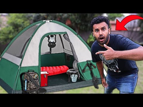 we-built-diy-apocalypse-survival-tents!!-($400-challenge)-*doomsday-preppers*