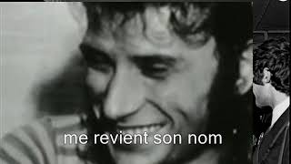Johnny Hallyday - Mon amour à Marie (+ Paroles) (yanjerdu26)