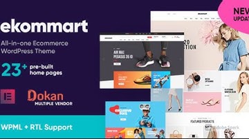 ekommart - All-in-one eCommerce WordPress Theme