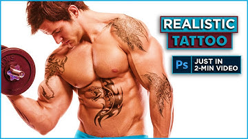 How to Add Tattoos In Photoshop | Create Tattoo In Photoshop Tutorials