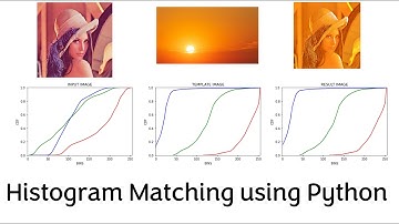 Python#23 Histogram Matching using Python