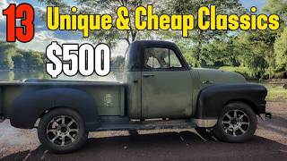 13 Unique & Cheap Classic Cars for Sale by Owner – Hidden Gems You Can Afford!
